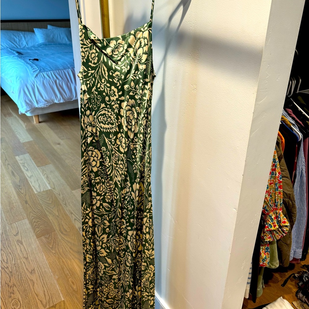 Zara long dress with zipper